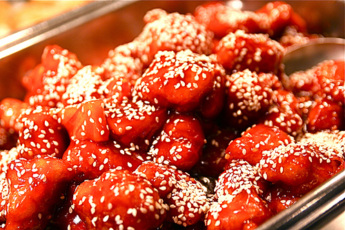 Try the Sesame Chicken
